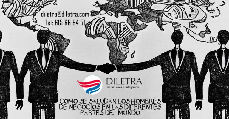 ¿Como se saludan los hombres de negocios en las diferentes partes del mundo?